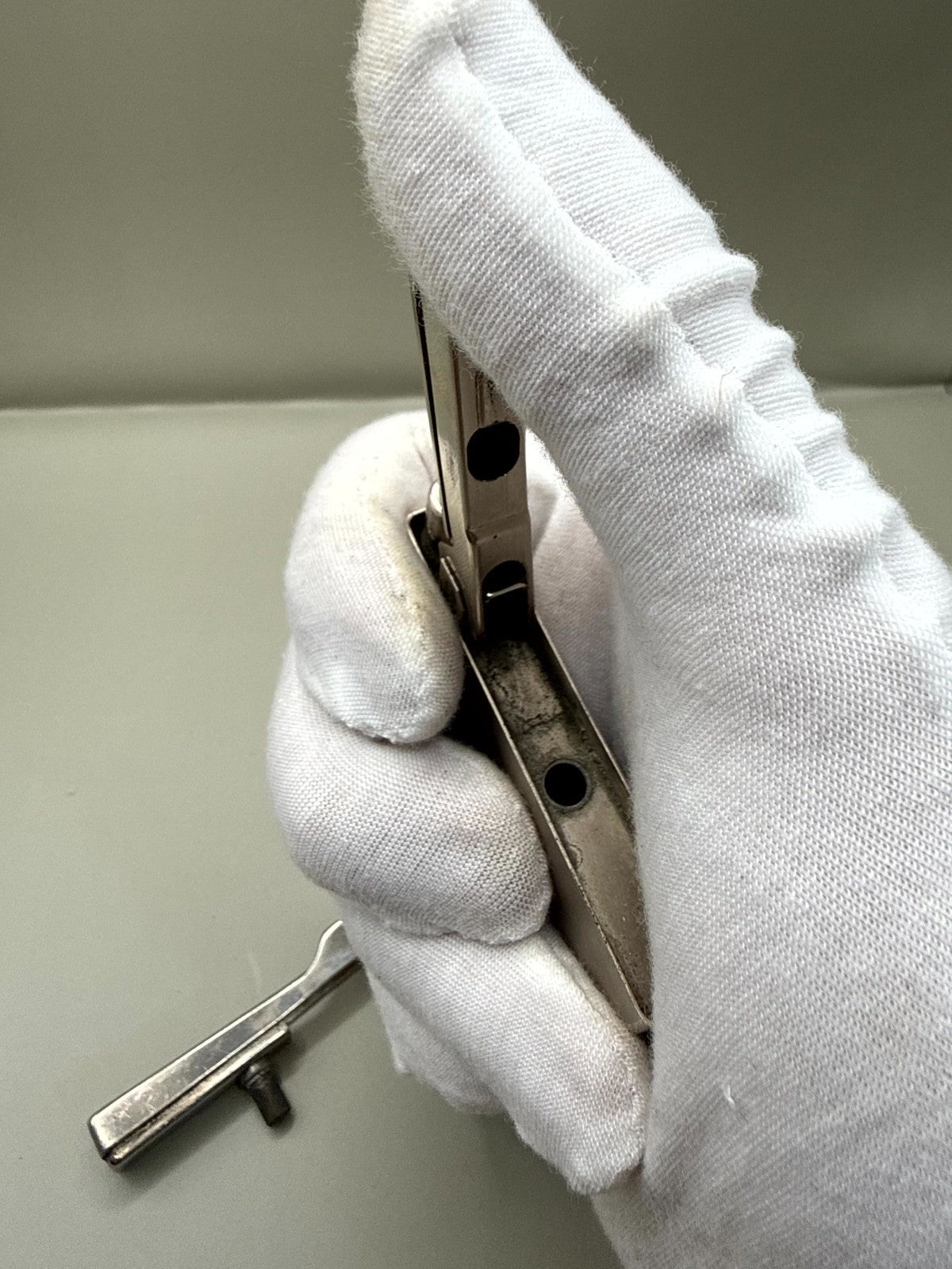 Soviet Venta Pocket Gas Lighter, Silver-Tone Metal - photo 8
