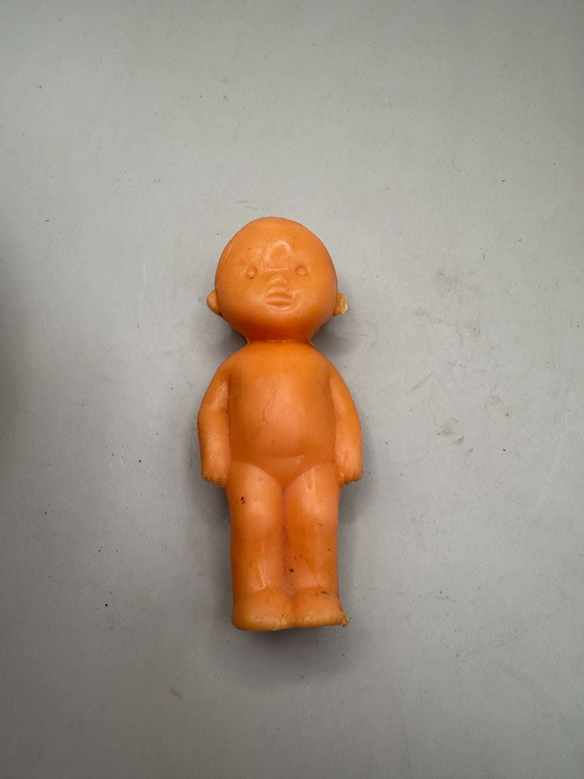 Soviet Pupsik Baby Doll, Vintage USSR Plastic Bath Doll - photo 1