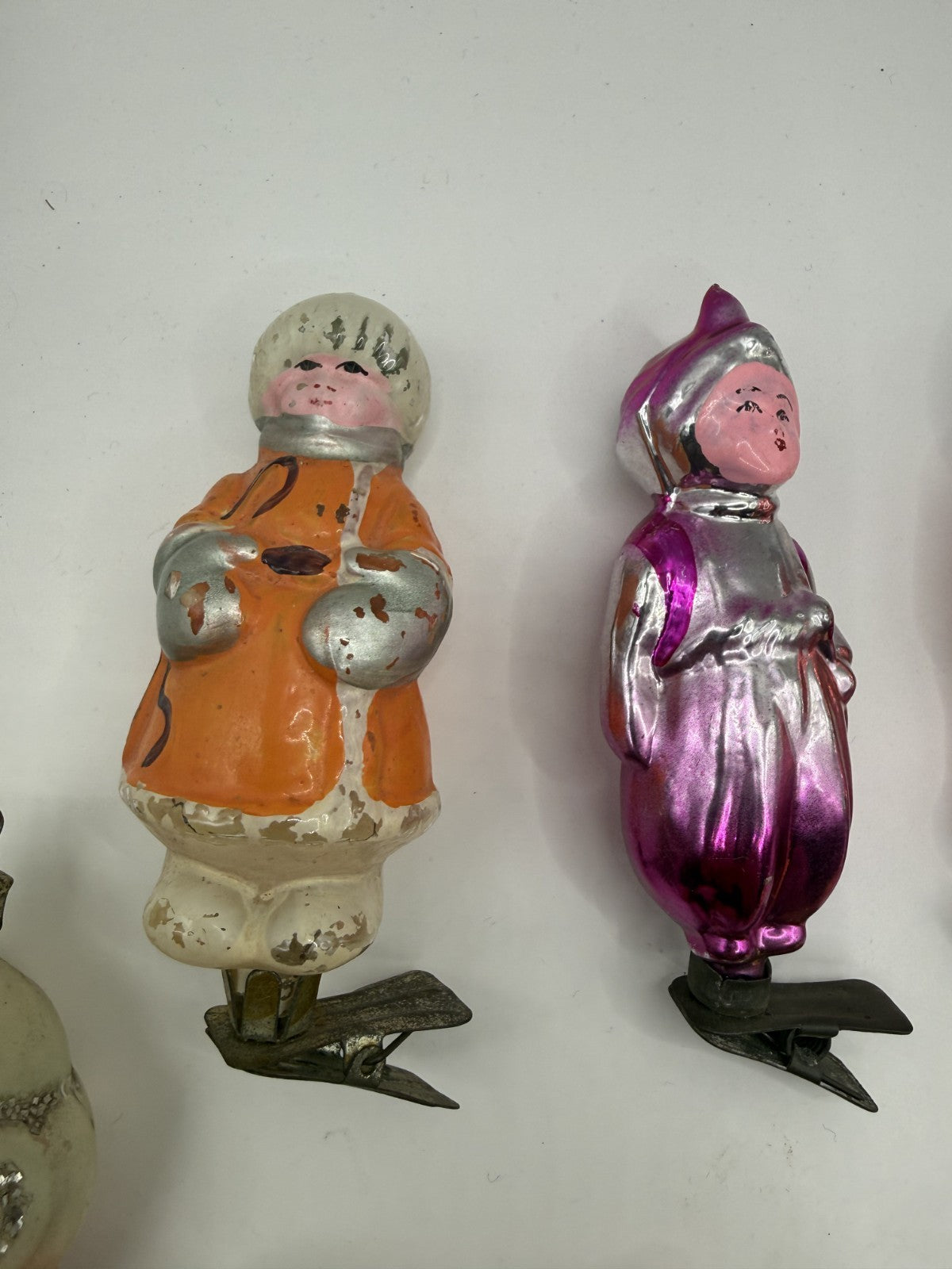 Rare Soviet Clip-On Christmas Ornament Figures, Lot of 13 (Lot 33) - photo 6