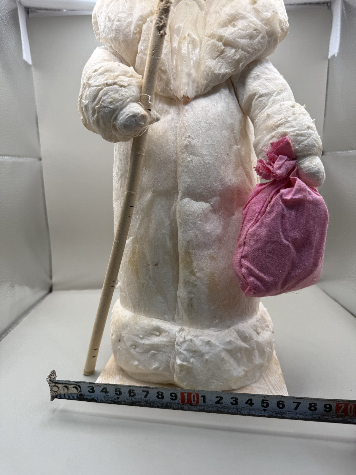 Soviet Ded Moroz Figure, Vintage USSR Russian Santa Claus 37 cm - photo 7