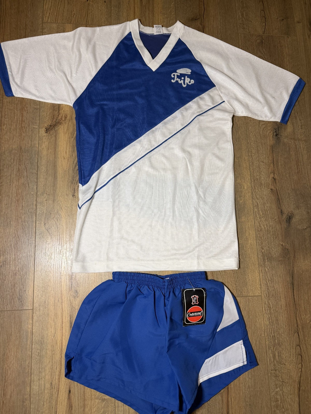 Soviet Sports Uniform Triko T-Shirt & Shorts, NOS, Size 46 - photo 1