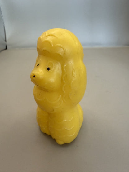 Soviet Rubber Squeaky Toy Poodle Dog - photo 2