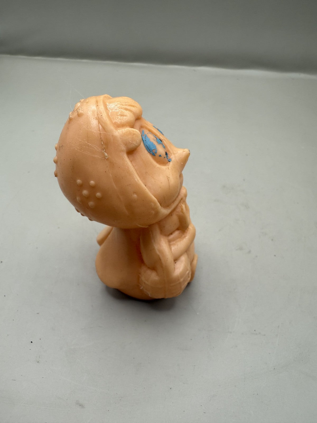 Soviet Rubber Squeaky Toy Fairy Tale Girl with Basket - photo 4