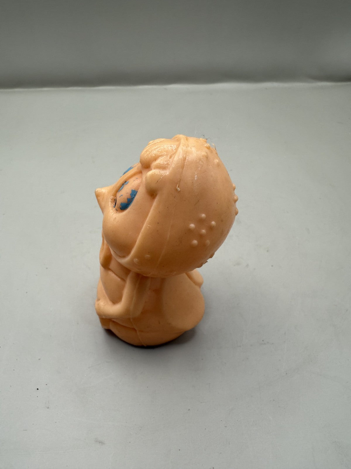 Soviet Rubber Squeaky Toy Fairy Tale Girl with Basket - photo 2