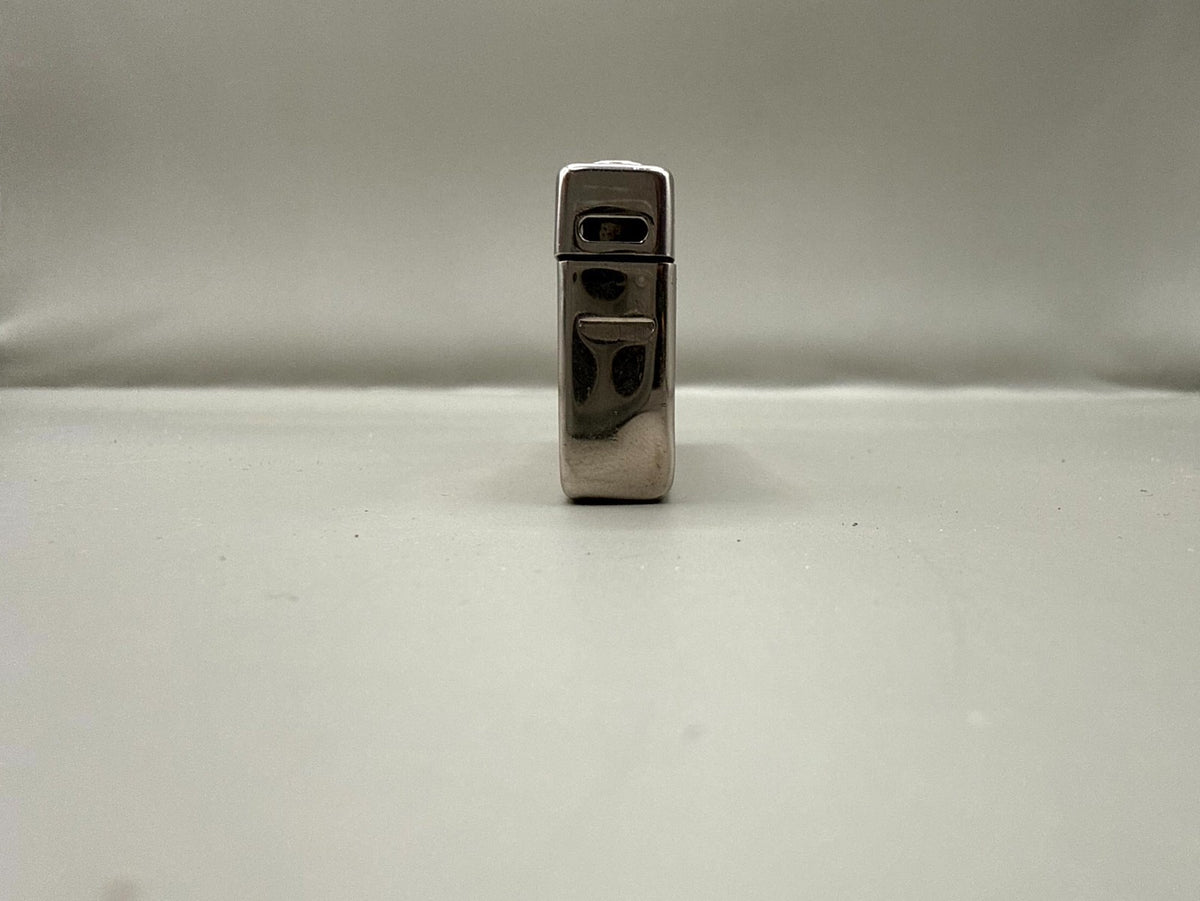 Soviet Venta Pocket Gas Lighter, Silver-Tone Metal - photo 5
