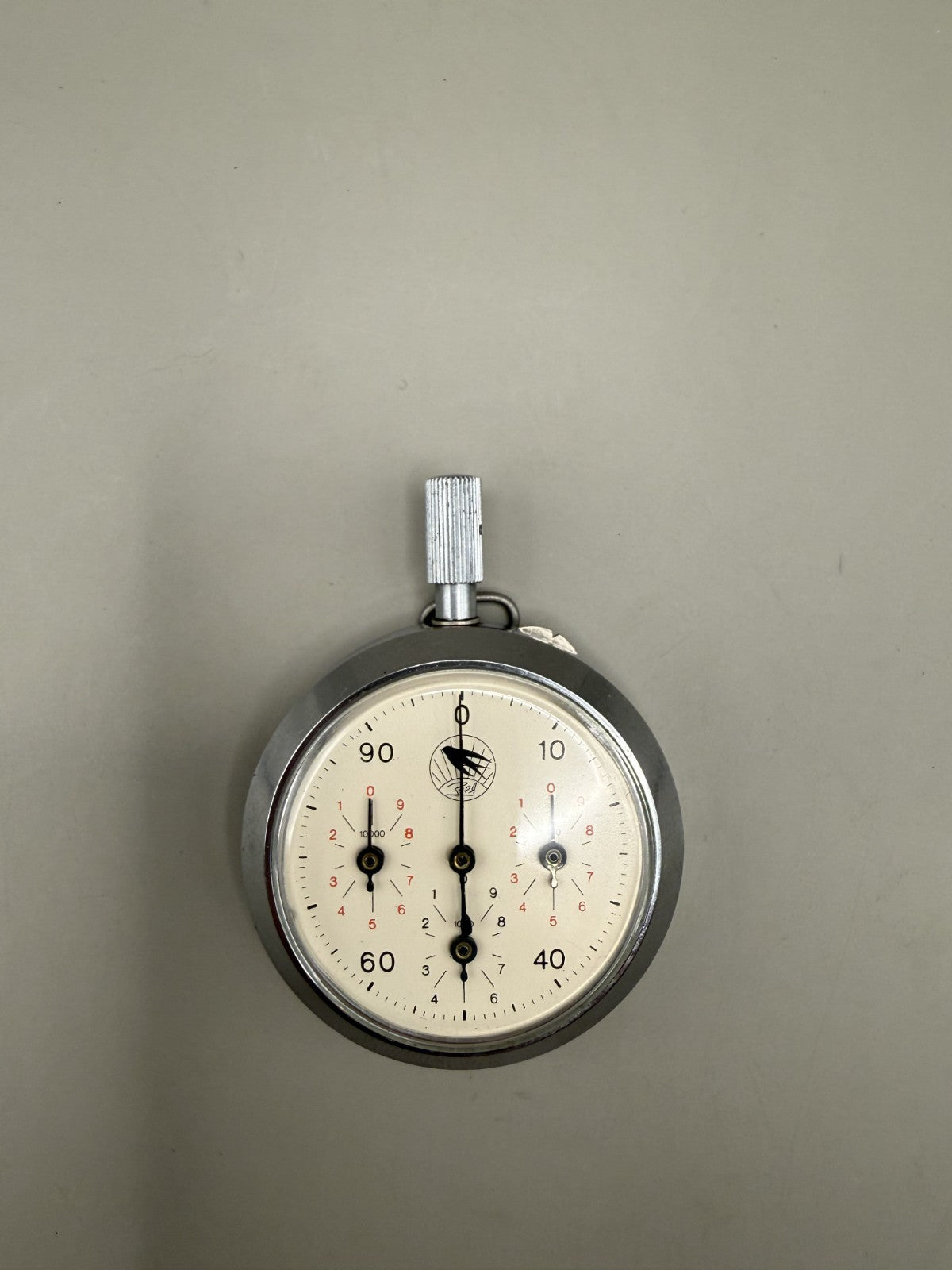Vintage Soviet Mechanical Pedometer Zarya, Pocket Step Counter - photo 2