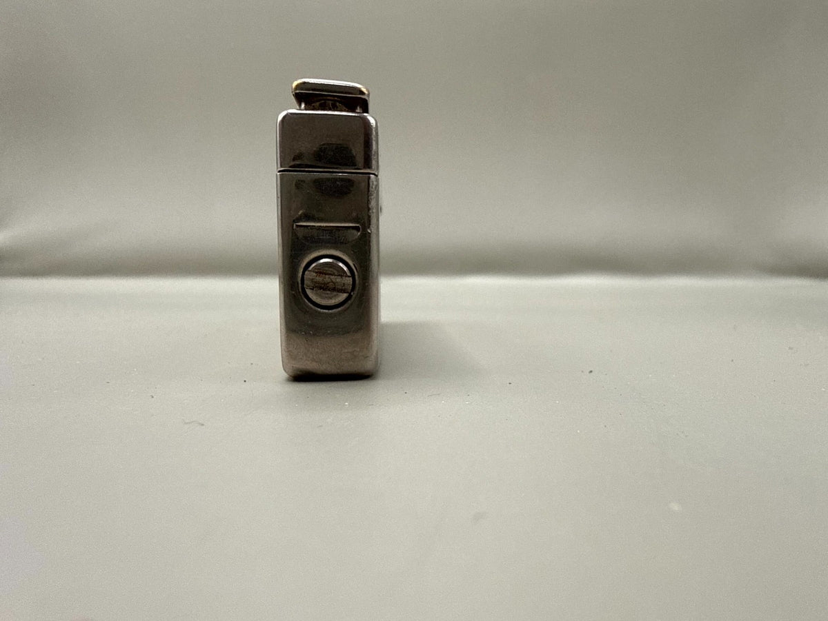 Soviet Venta Pocket Gas Lighter, Silver-Tone Metal - photo 4