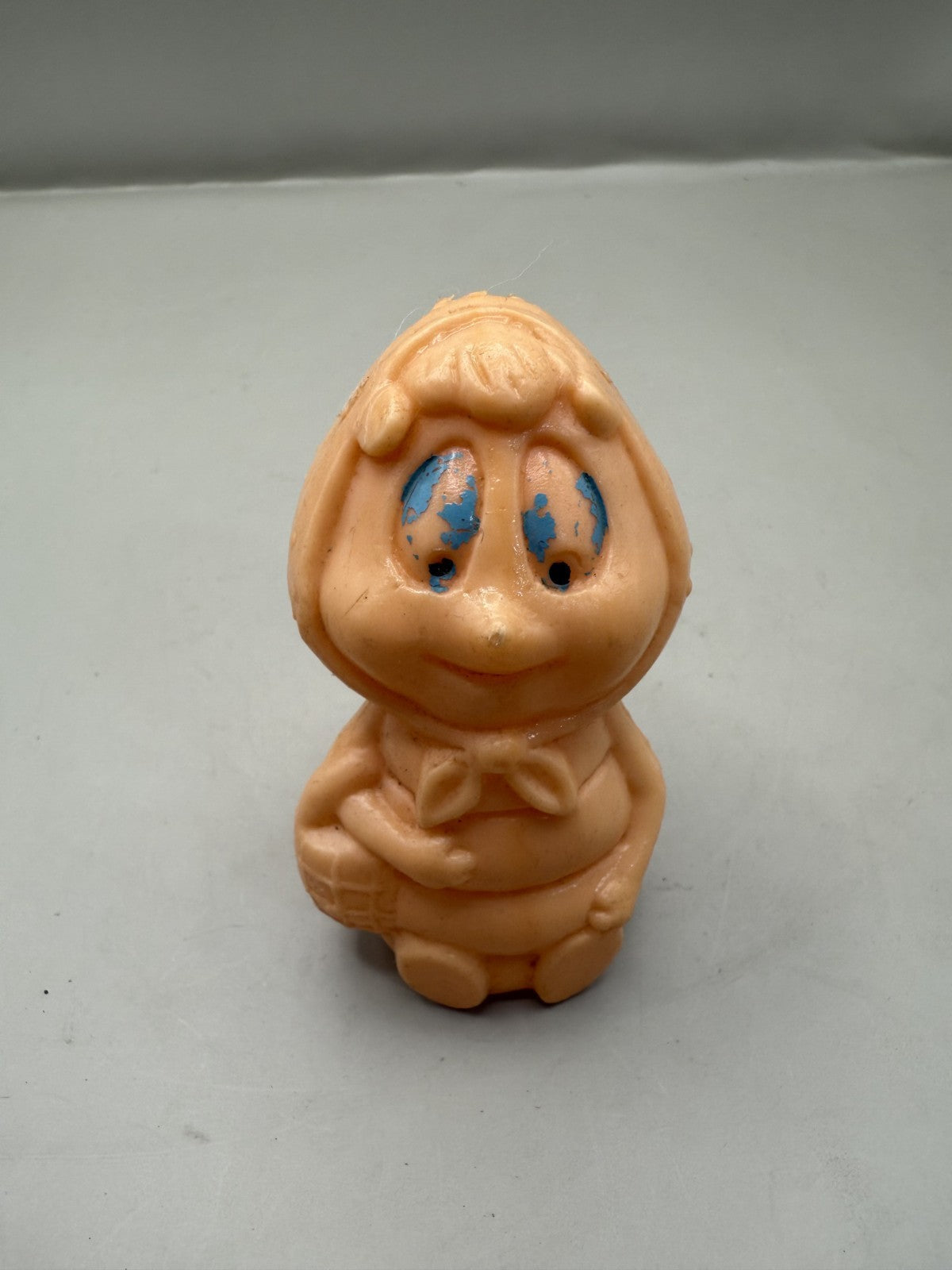 Soviet Rubber Squeaky Toy Fairy Tale Girl with Basket - photo 1