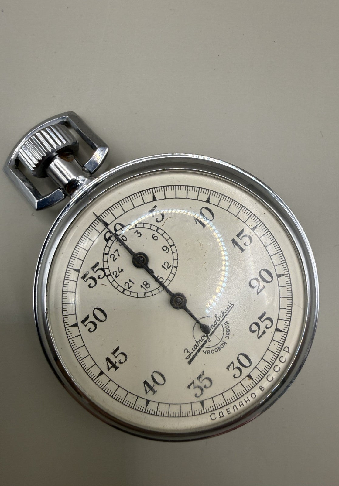 Soviet Zlatoust Mechanical Competition Stopwatch, 1960 - photo 1