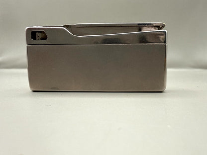 Soviet Venta Pocket Gas Lighter, Silver-Tone Metal - photo 3