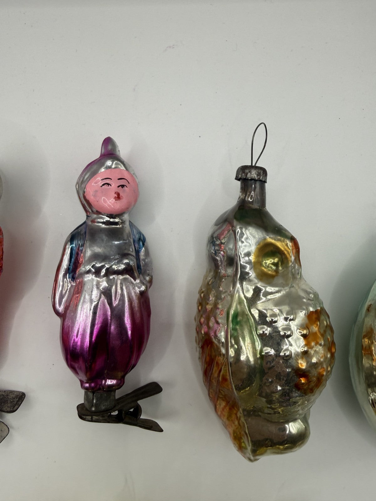Rare Soviet Clip-On Christmas Ornament Figures, Lot of 13 (Lot 33) - photo 8