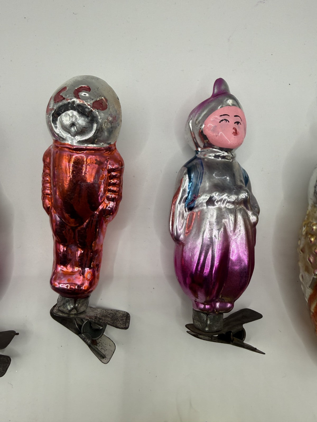 Rare Soviet Clip-On Christmas Ornament Figures, Lot of 13 (Lot 33) - photo 7