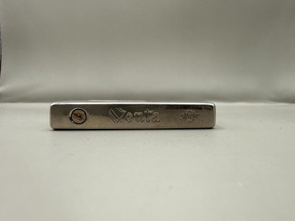 Soviet Venta Pocket Gas Lighter, Silver-Tone Metal - photo 2