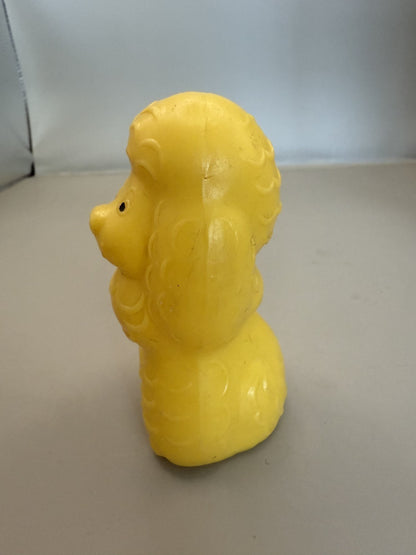 Soviet Rubber Squeaky Toy Poodle Dog - photo 3